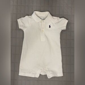 Ralph Lauren 3m white cotton romper